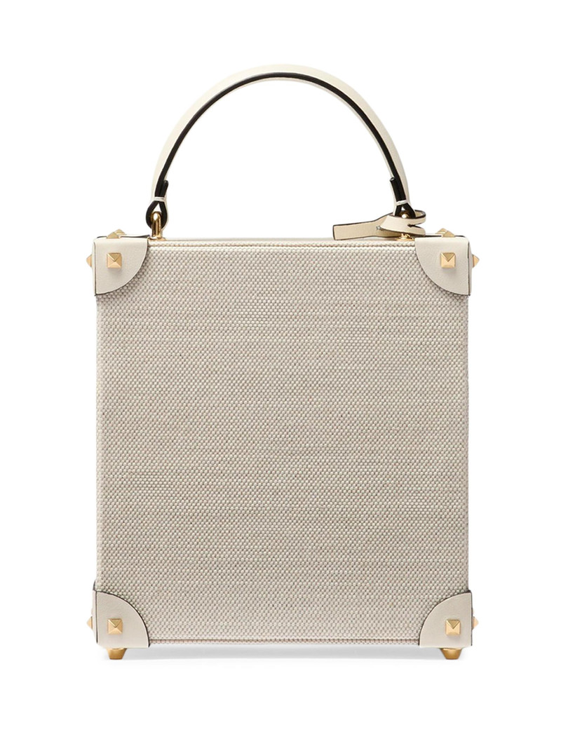 Perfume Case in Canvas and Calfskin - Natural Ivory 4