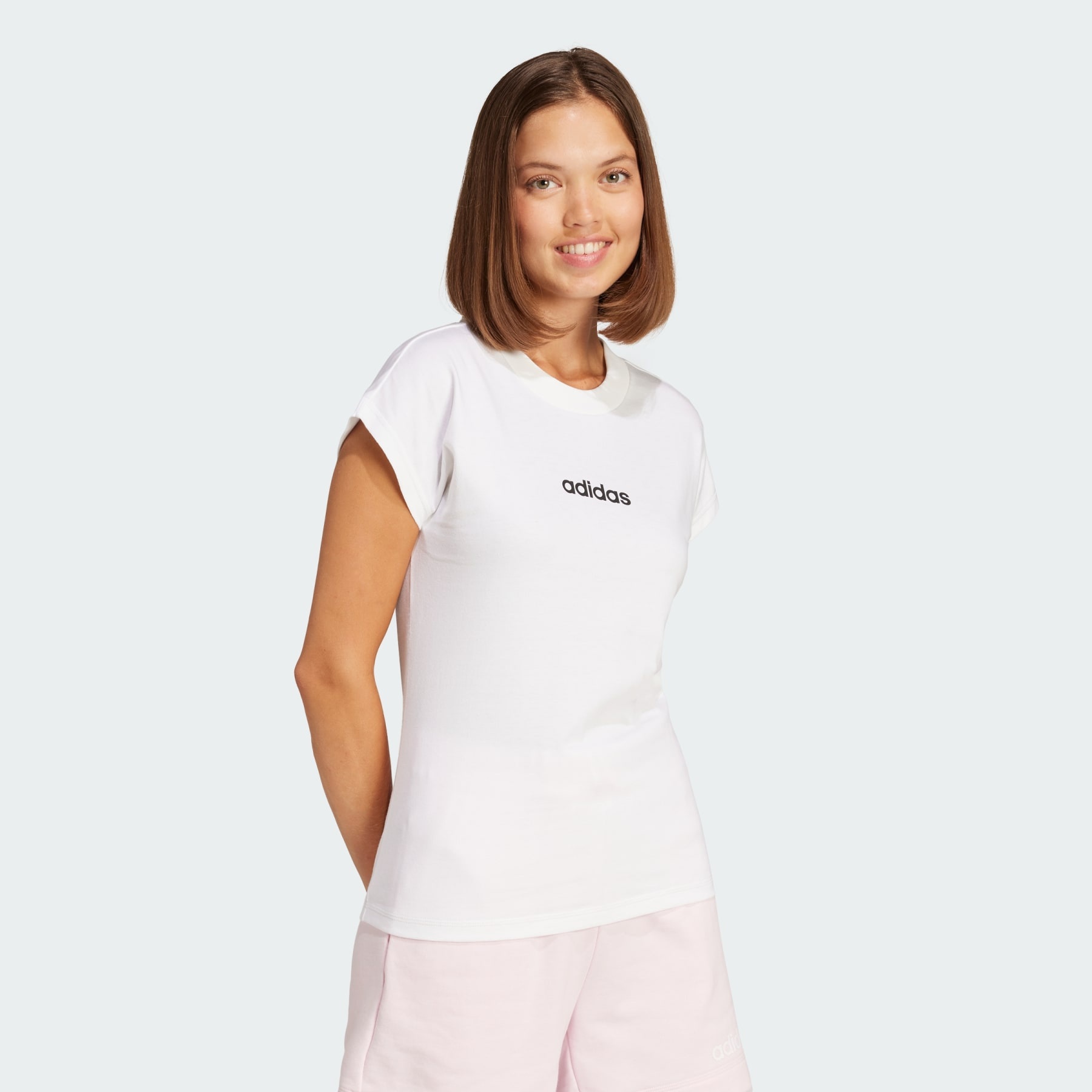 Essentials Linear Cotton Tee - 2
