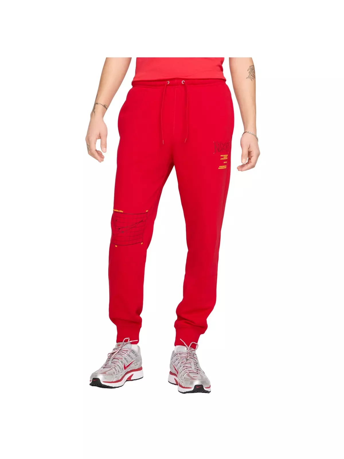 Men's Club Moon Graphic French Terry Joggers - 1