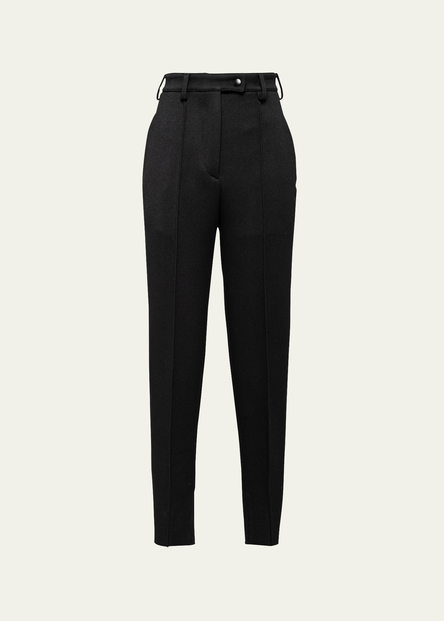Mesh Insert Wool Pants - 1