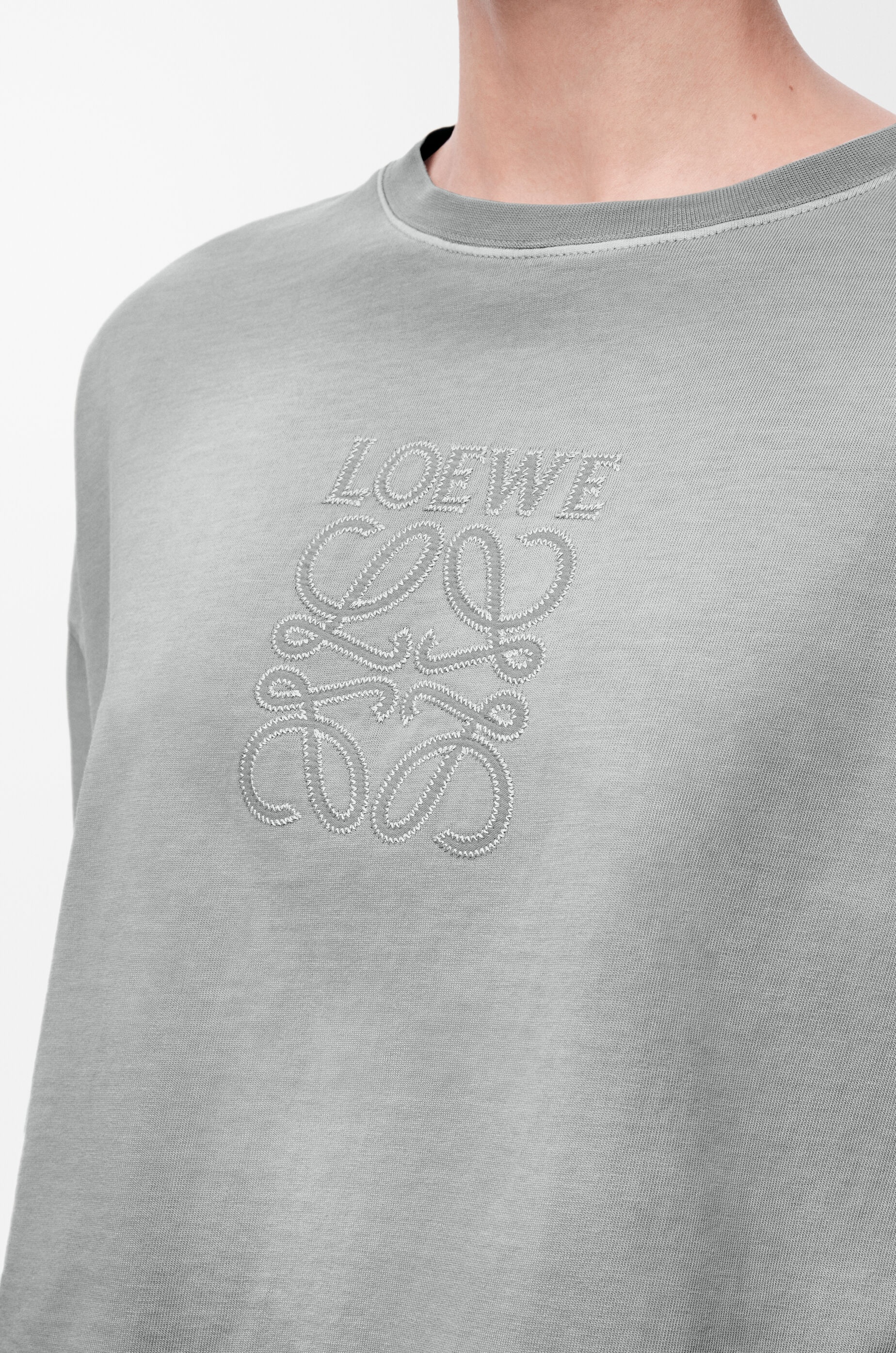 Cropped T-shirt in cotton - 5
