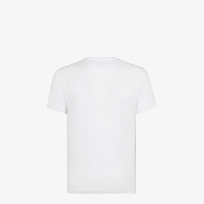 FENDI White cotton T-shirt outlook