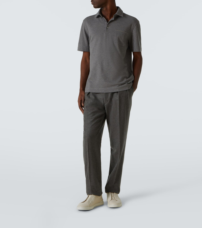 ZEGNA Cotton polo shirt outlook