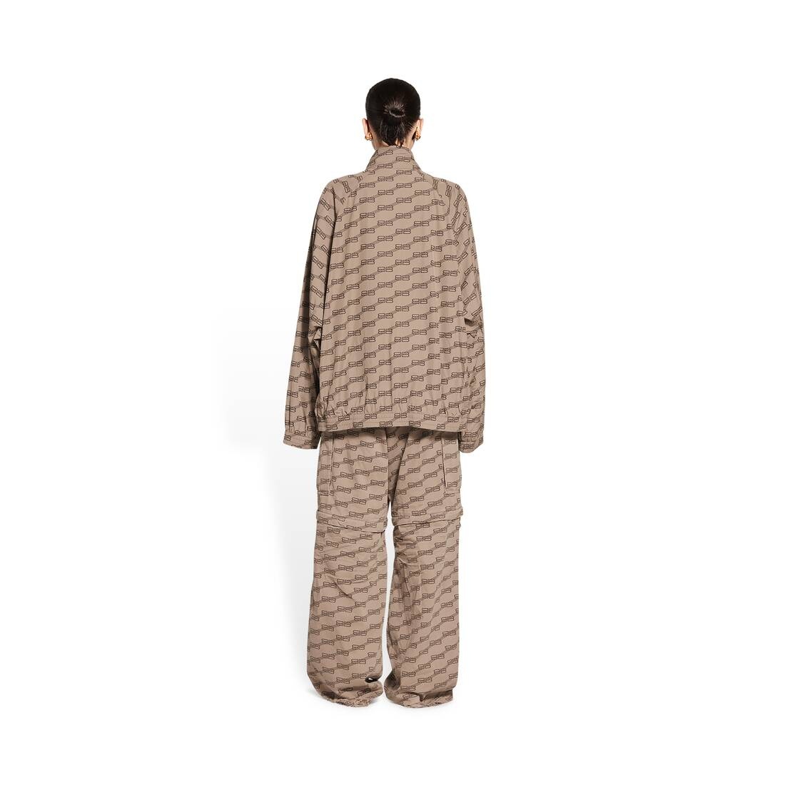 bb monogram regular fit tracksuit jacket - 4
