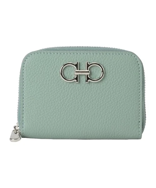 Ferragamo Gancini Zip Wallet.T - 1