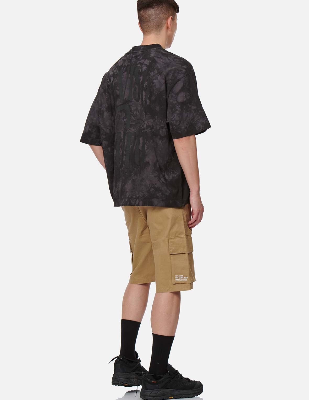 Pigment Washed Cargo Shorts - 6