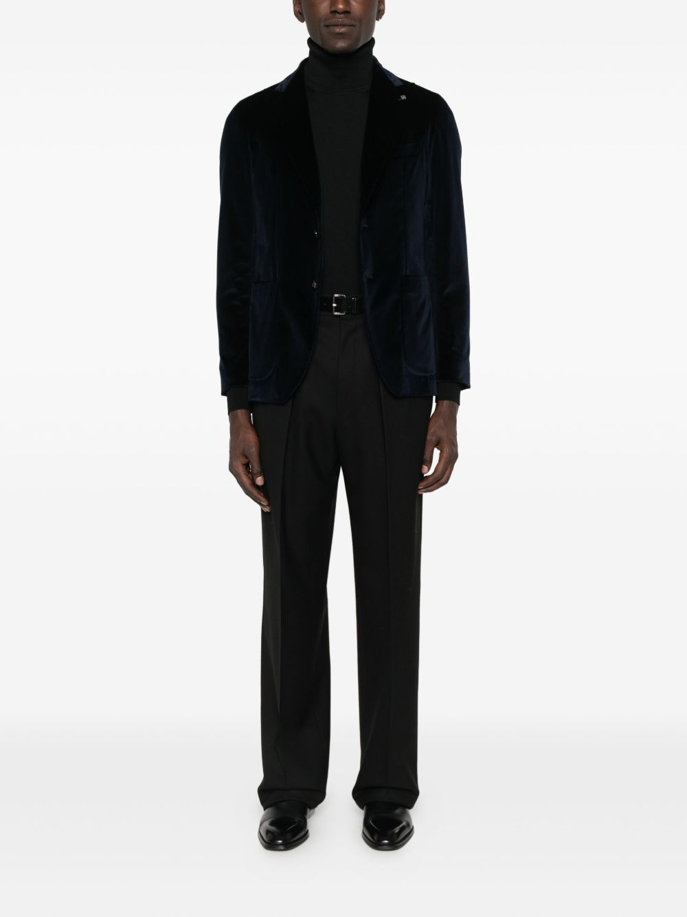 pleated-front trousers - 2