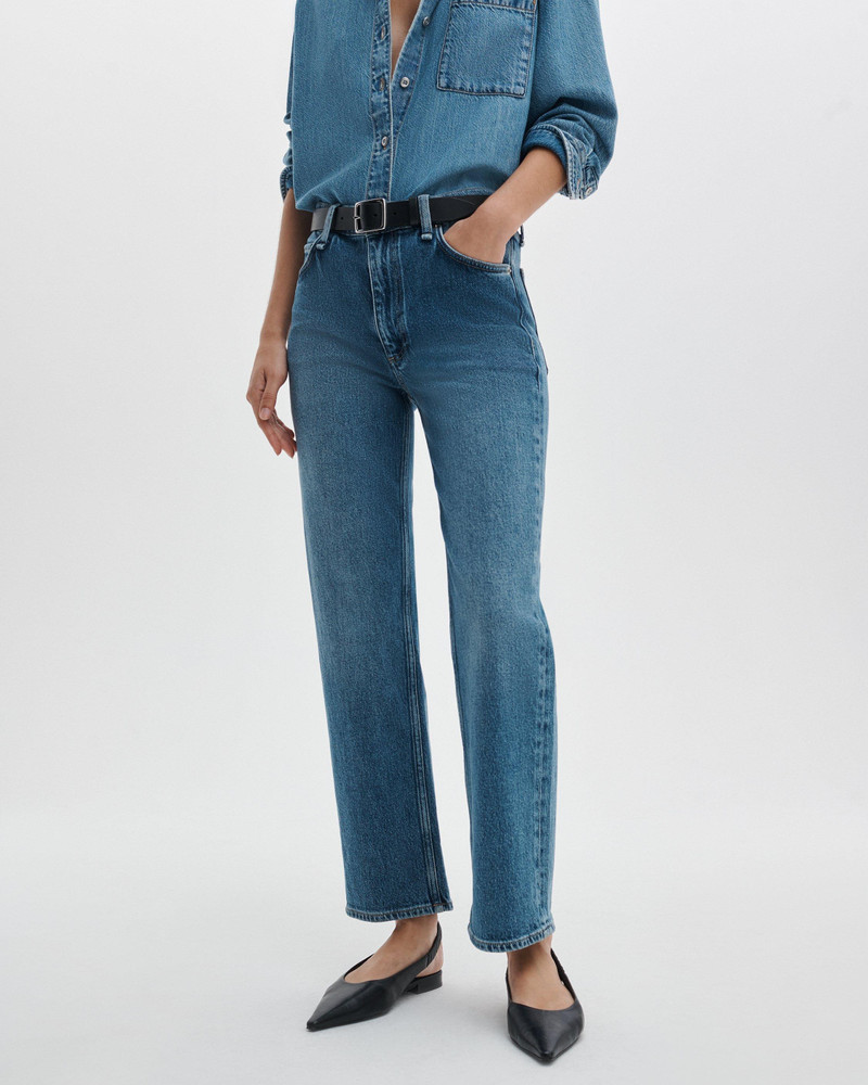 rag & bone Mercer Leather Slingback Flats outlook