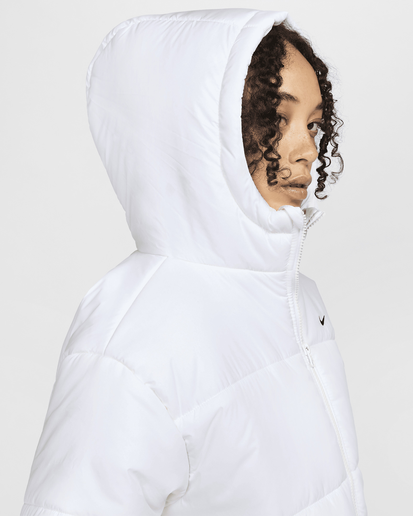 Nike Sportswear Classic Puffer Women's Therma-FIT Loose Hooded Jacket - 9