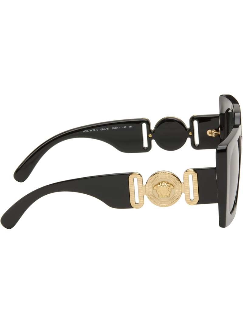 VERSACE Black Medusa Biggie Maxi Sunglasses outlook