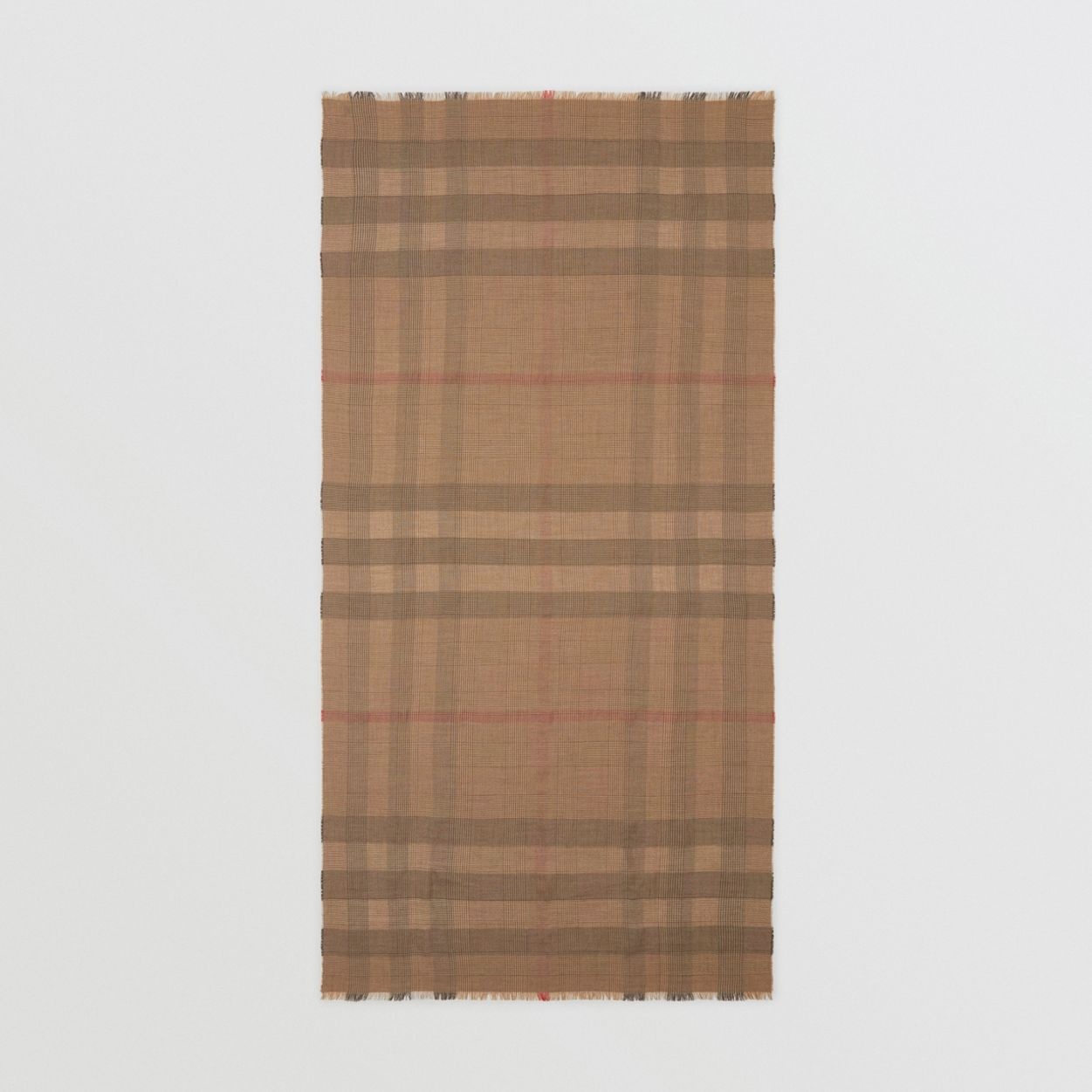 Reversible Check Cashmere Scarf - 9