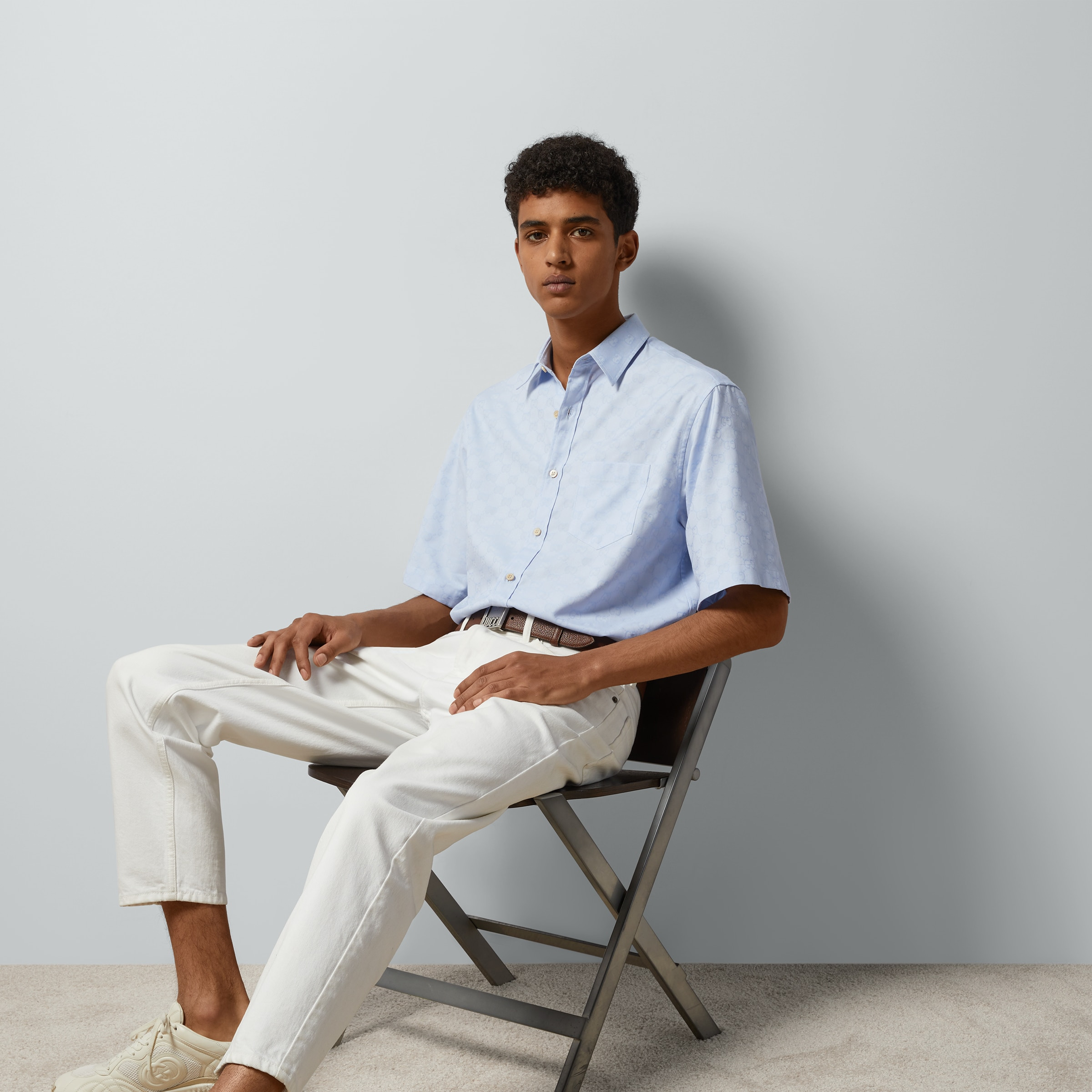 GG Supreme Oxford cotton shirt - 2