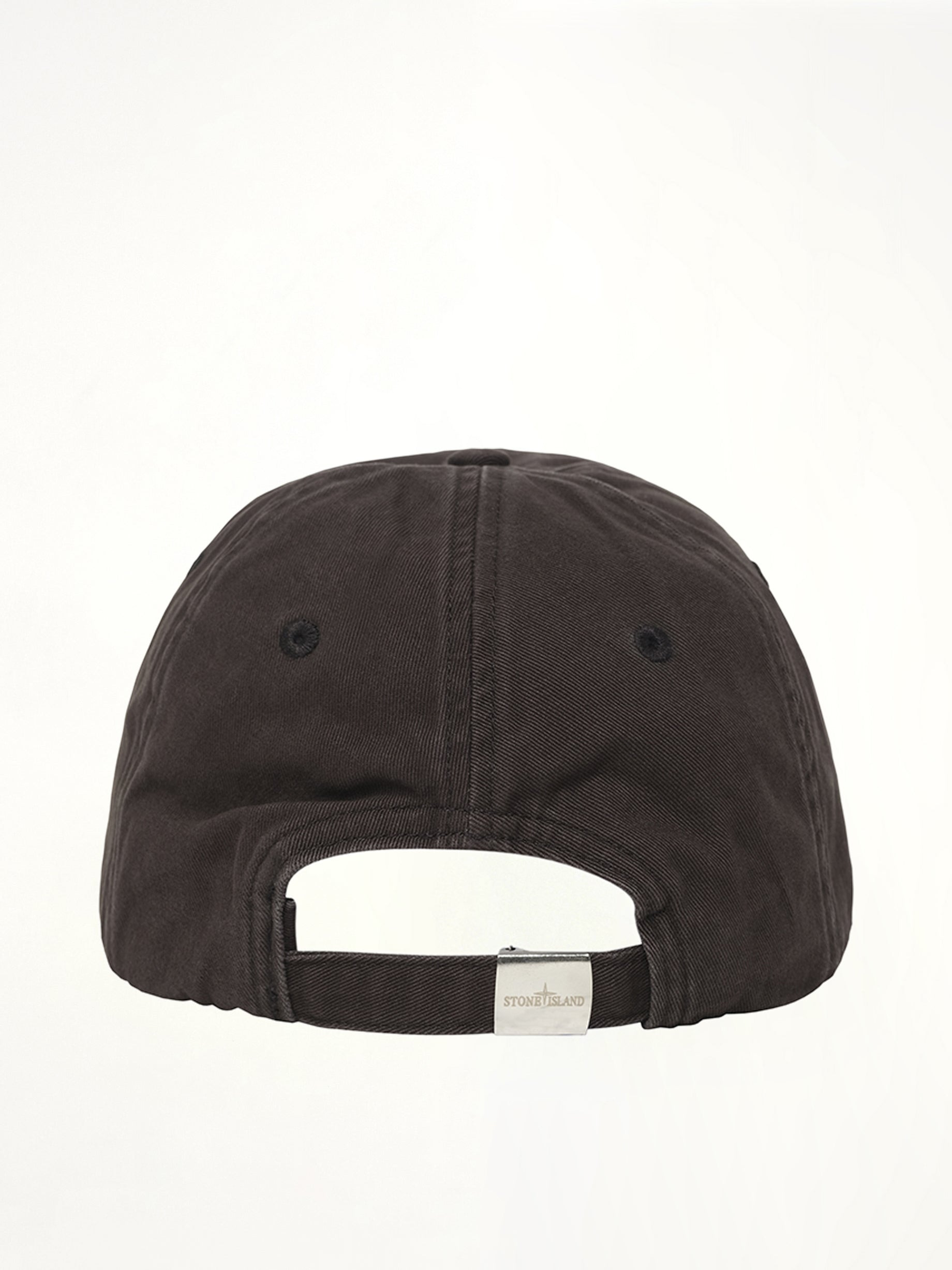 910001 Cotton Baseball Cap in Black - 3