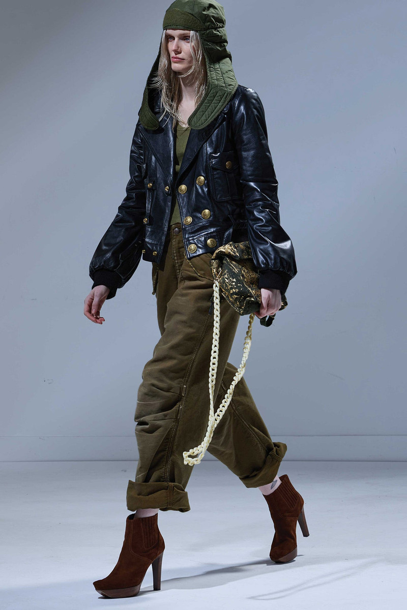 RELAXED LEATHER PEACOAT 1