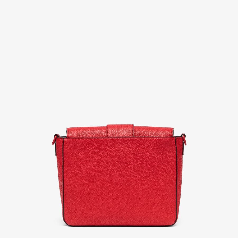 Red leather bag - 3