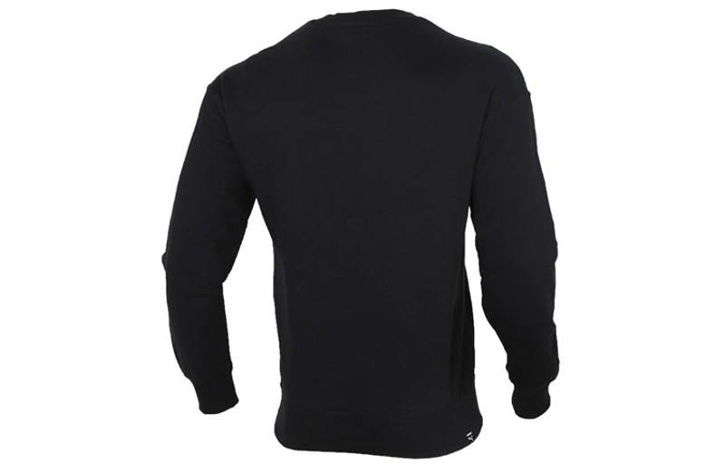 PUMA PUMA Downtown Crew Casual Round Neck Pullover Black 599173-01 outlook