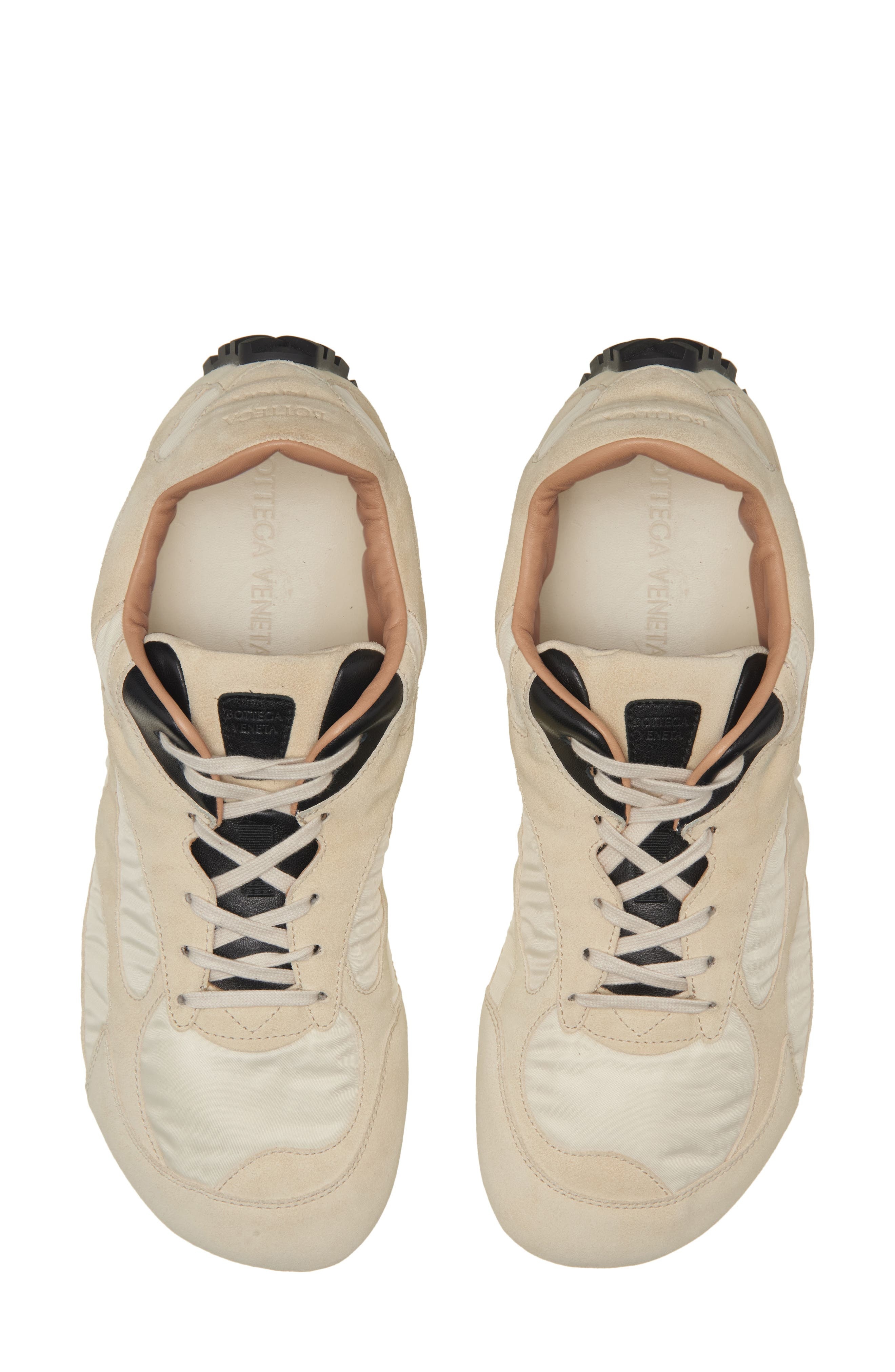 Bottega Veneta Orbit Flash Low Top Sneaker in 9321 Sea Salt/Caramel at Nordstrom - 5