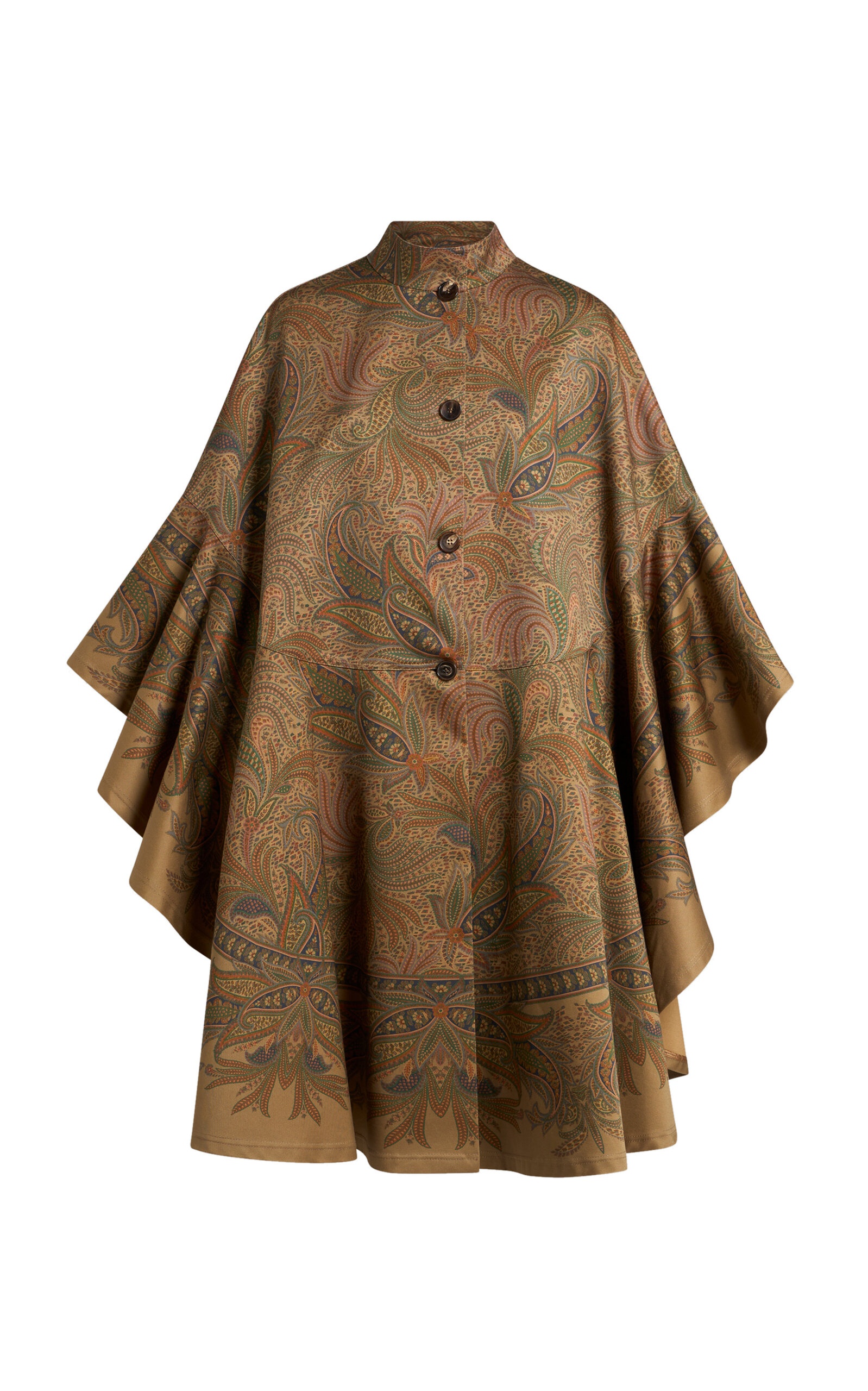 Etro Printed Cotton Cape multi | modaoperandi | REVERSIBLE