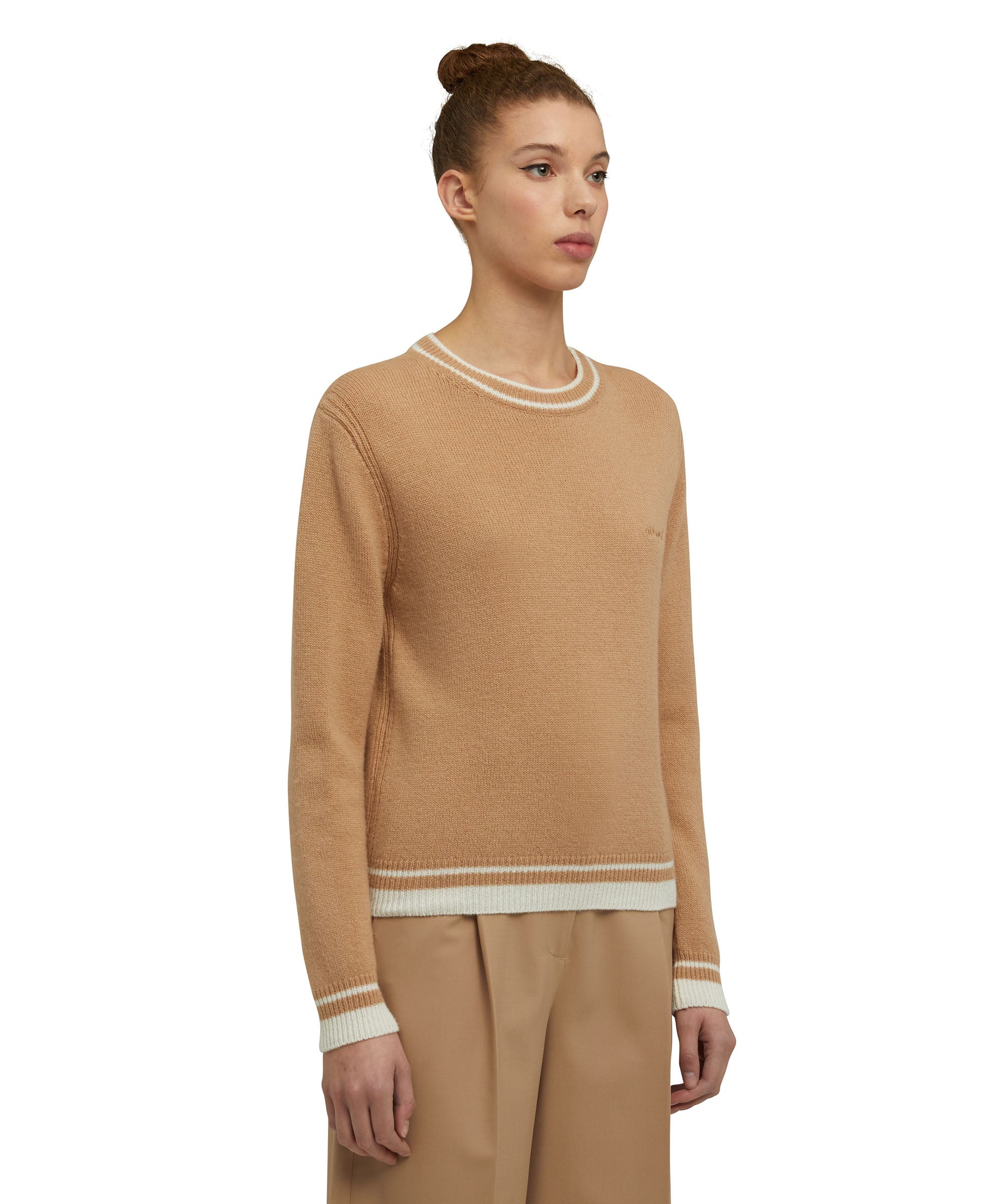 "MSGM Signature Cashemre blend" sweater - 3