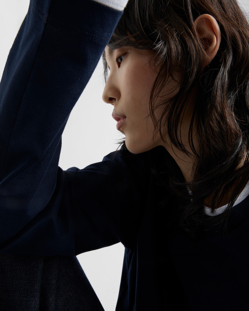 긴 소매 jersey 티셔츠 6