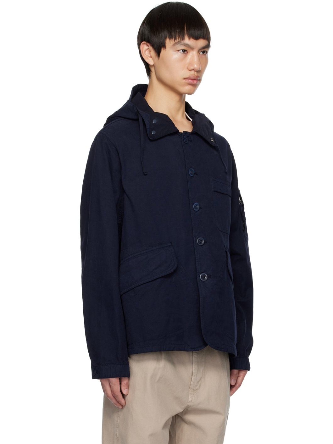 Navy Chore Jacket - 2