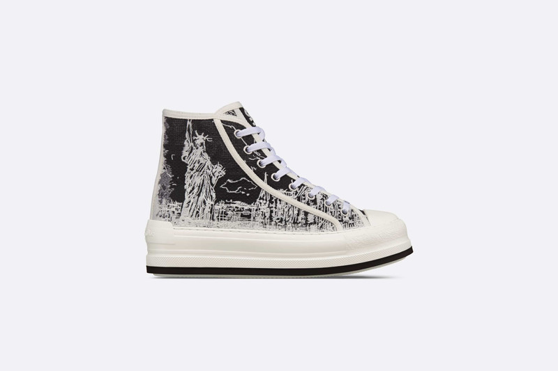 Walk'n'Dior High-Top Platform Sneaker 5