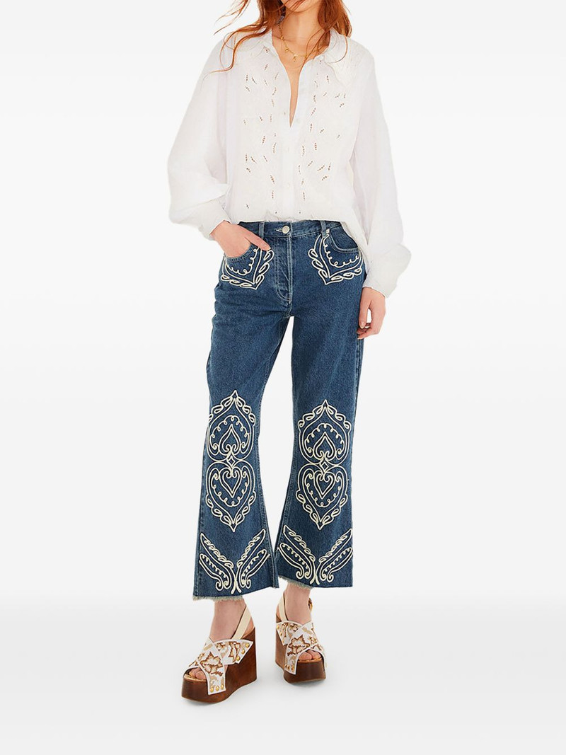 FARM RIO button-fastening blouse outlook