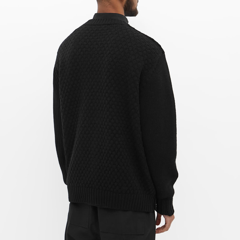Undercover Rib Button Cardigan 5