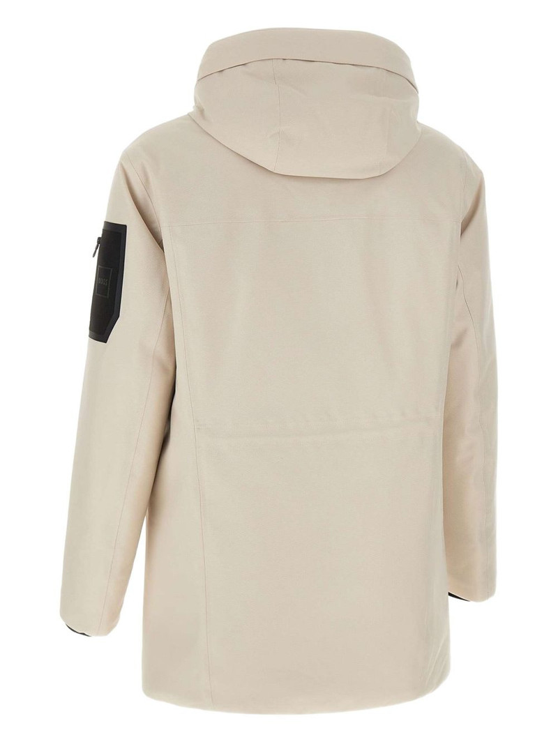 BOSS drawstring-hood parka outlook