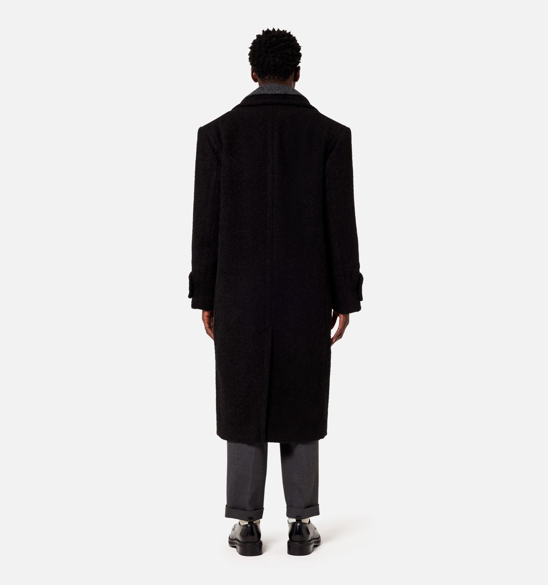 Double Breasted Structured Coat - 5