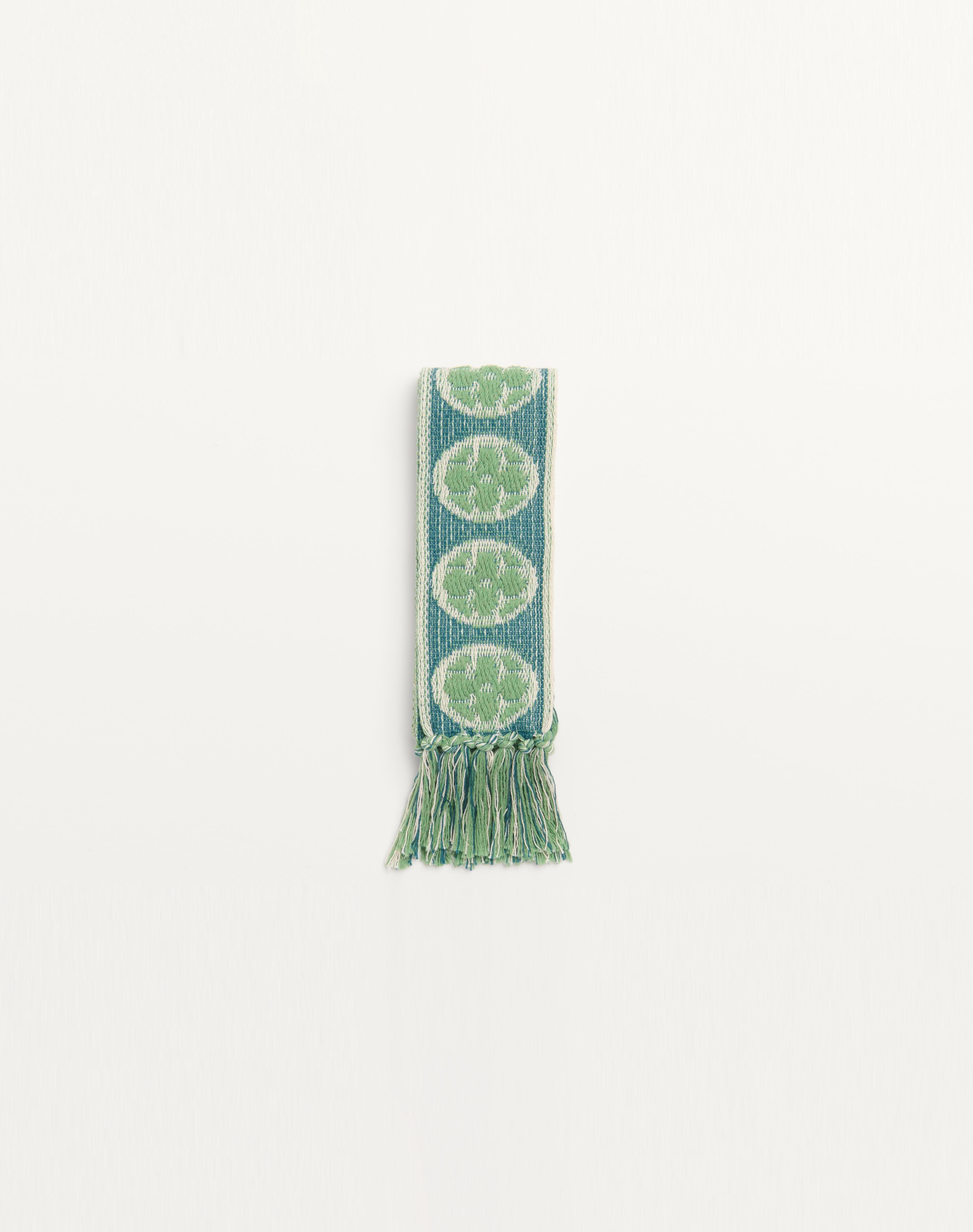 ANTIBES COTTON SCARF WITH FRINGE - 4