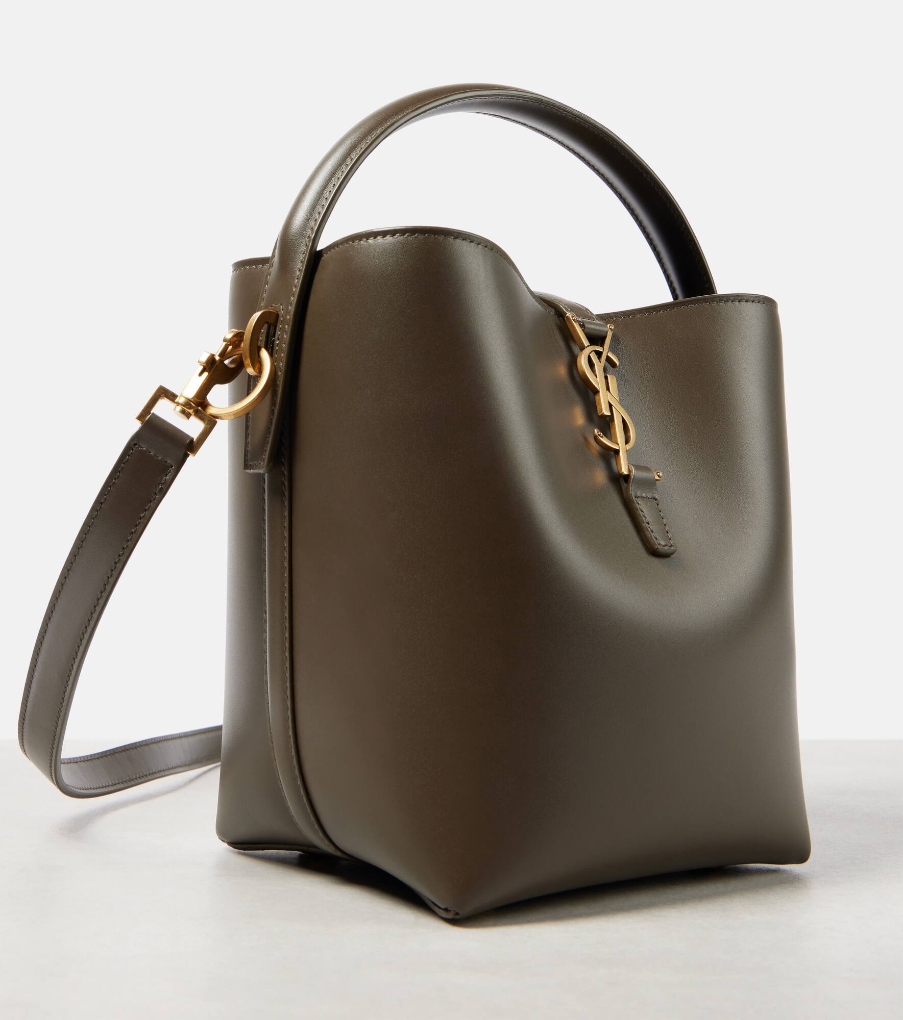 Le 37 leather bucket bag - 6