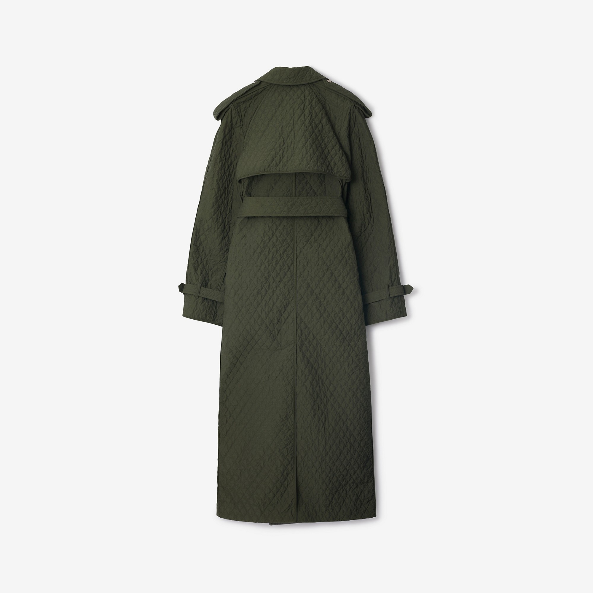 ジャケット・アウター BURBERRY Maxi length long coat Burberry Long Quilted Nylon Trench Coat | REVERSIBLE