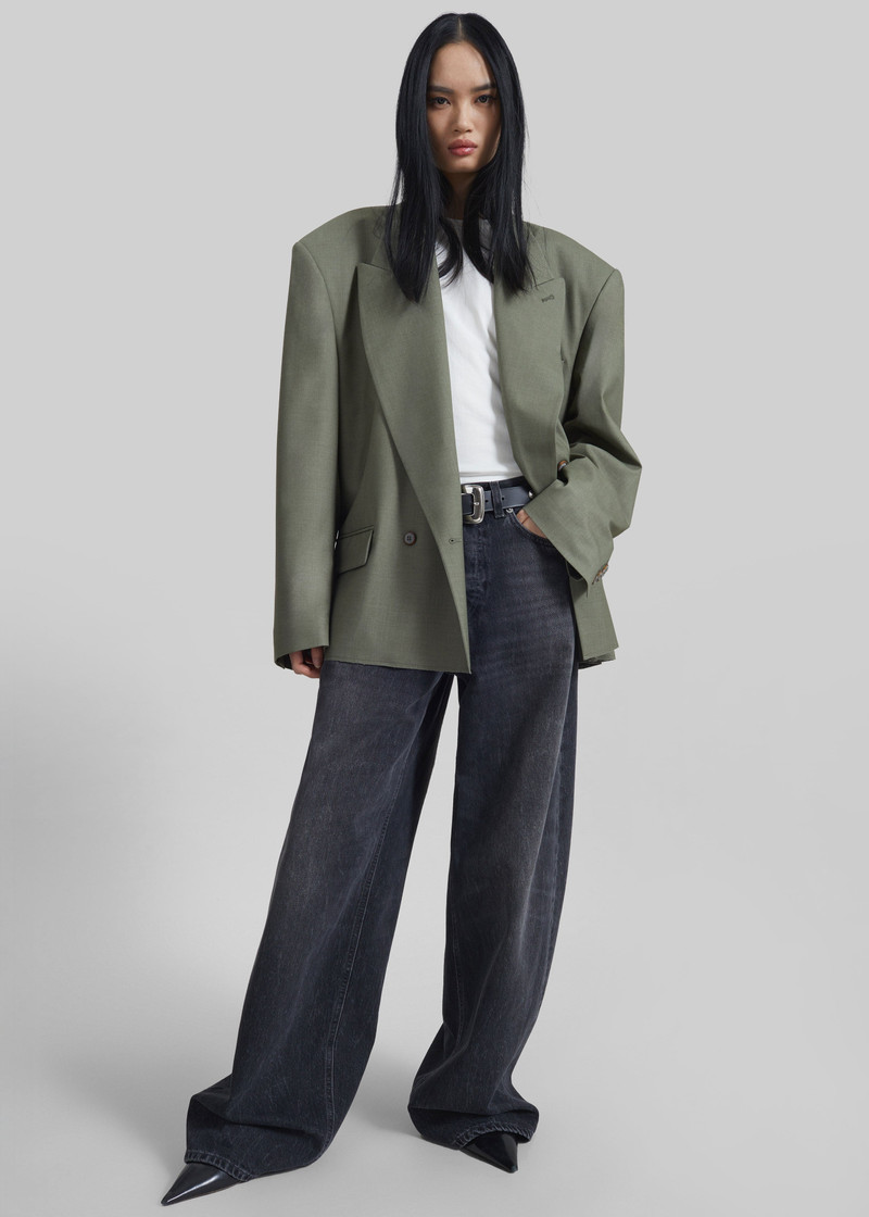 Valter Oversized Blazer - Pale Olive 5