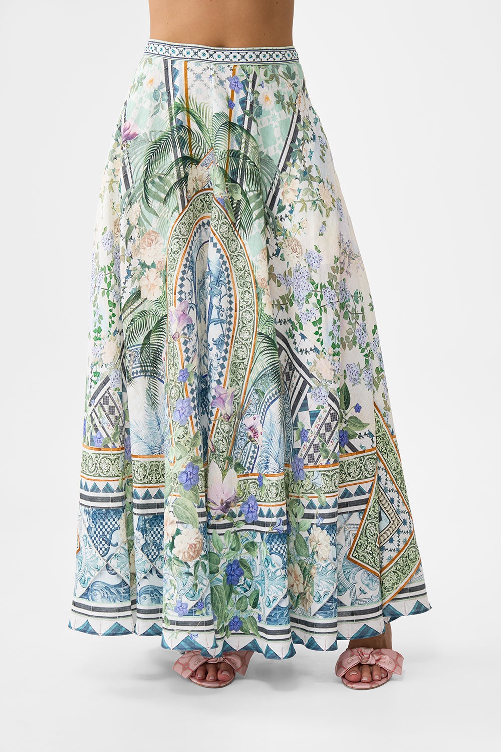 MAXI CIRCLE SKIRT - 5