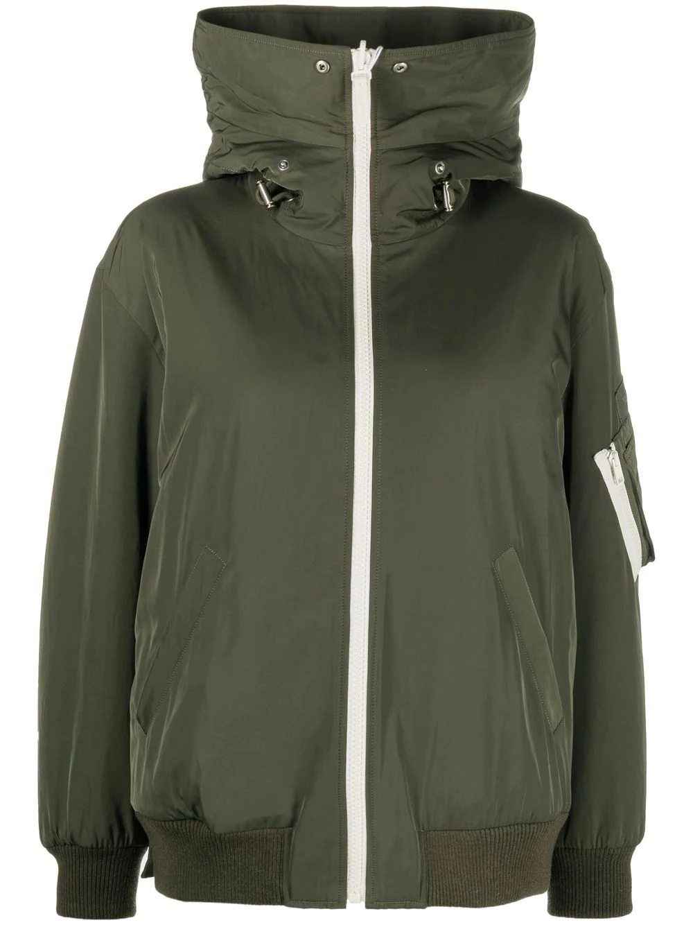reversible hooded bomber jacket - 1