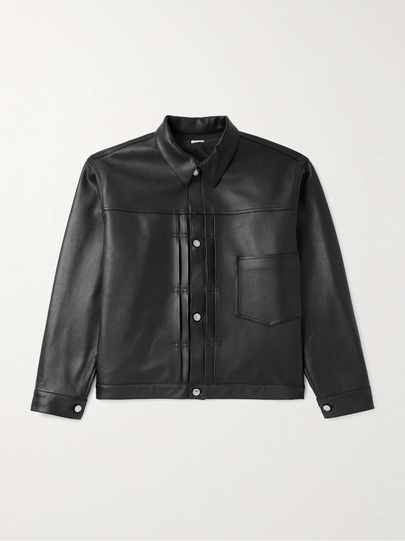 Full-Grain Leather Jacket 1