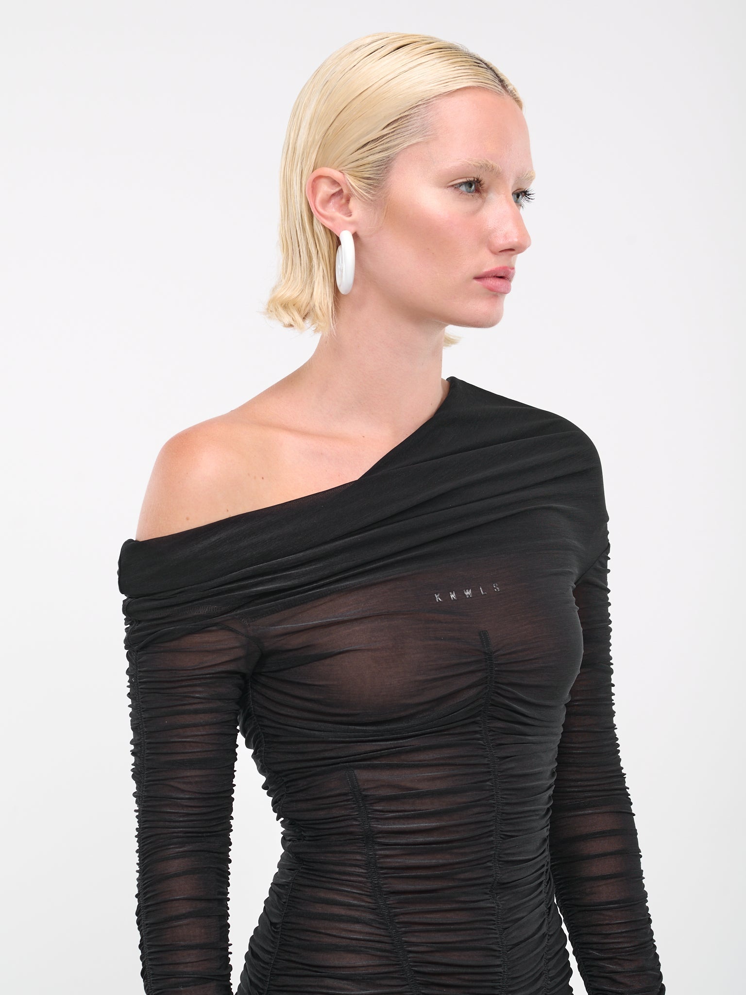Ruched Dress - 4