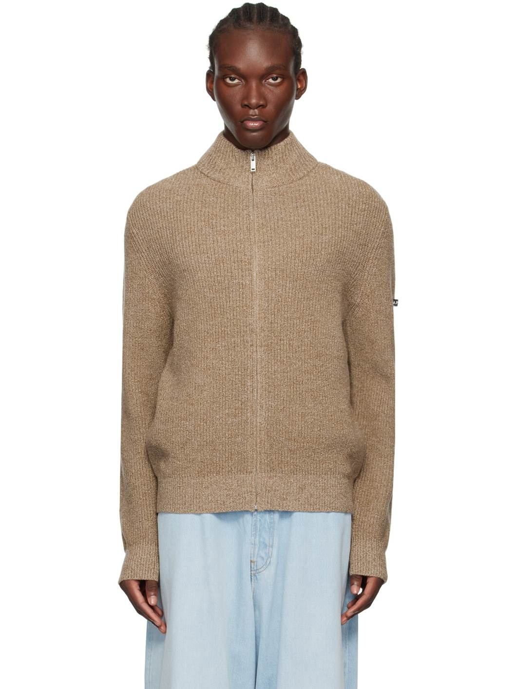 Tan Heath Sweater - 1