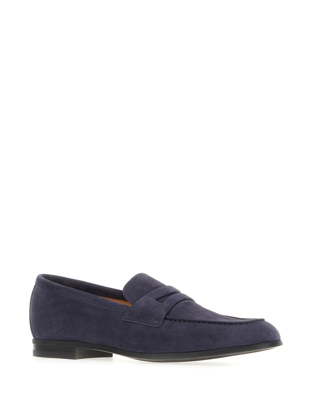 suede penny loafers - 2