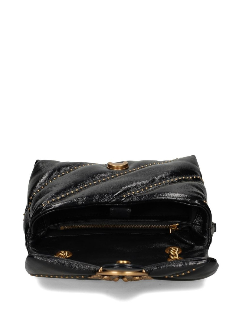 studded leather shoulder bag 6