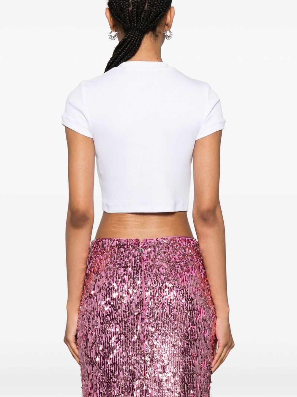ribbed crop top - 4