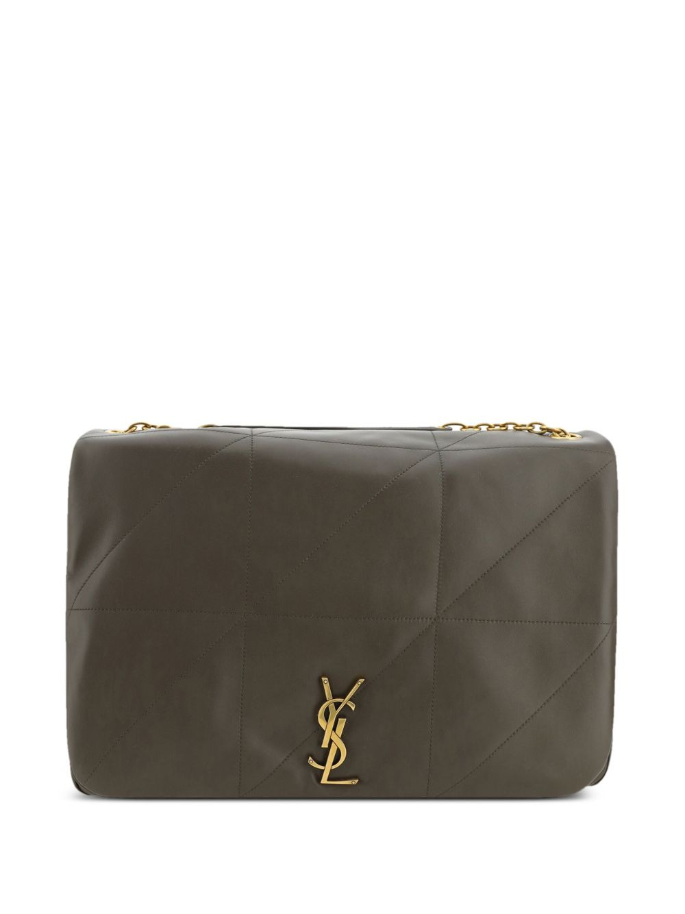 Jamie geometric-panelled shoulder bag - 1