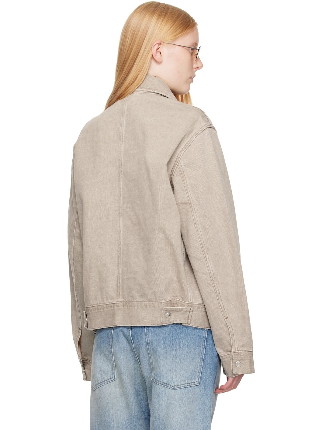 Gray Miller Denim Jacket - 3