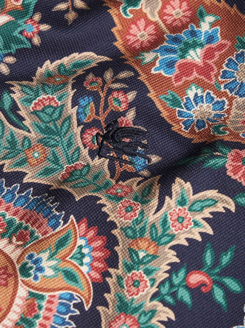FLORAL PAISLEY POLO SHIRT 6