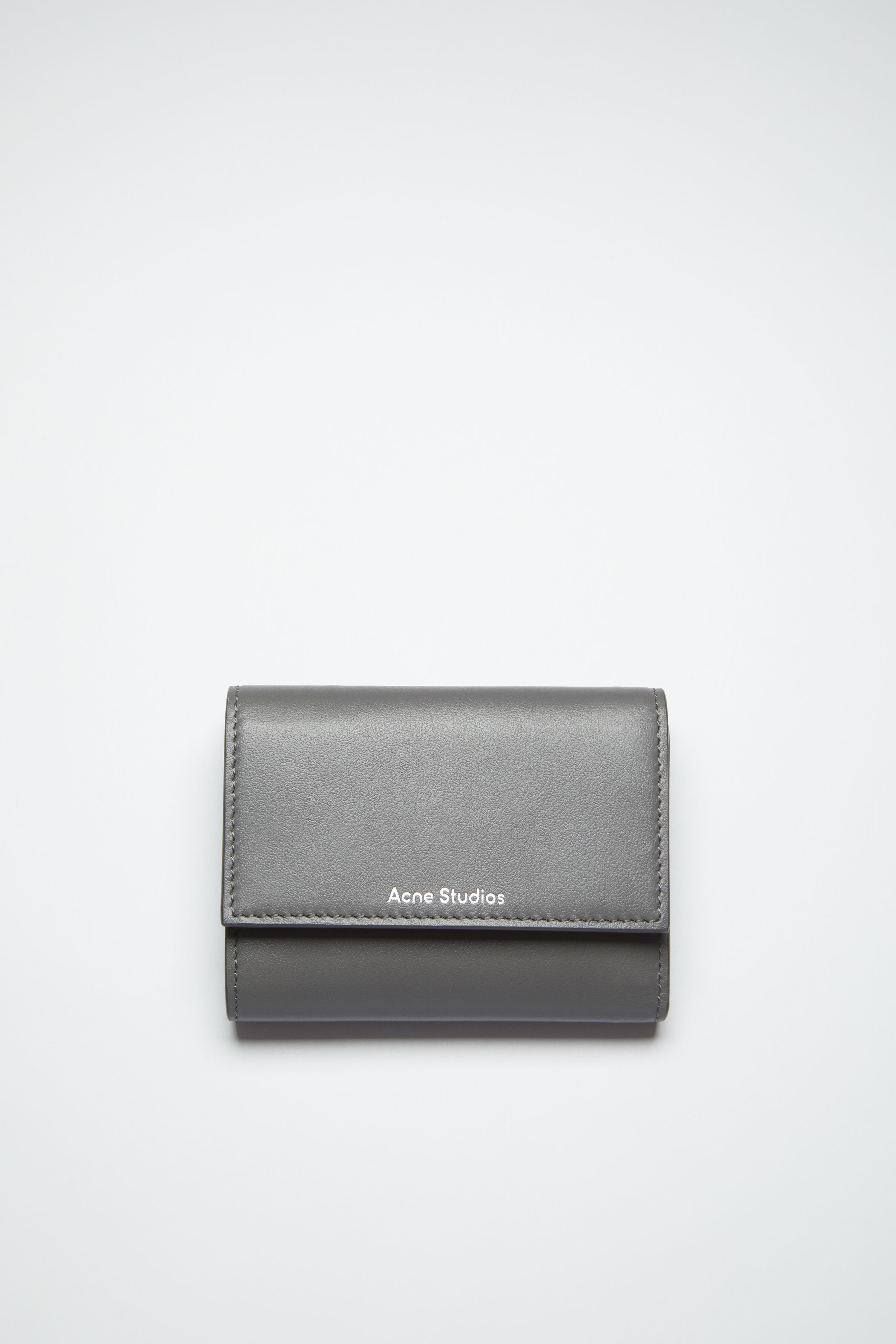 Folded wallet - Dark grey - 1