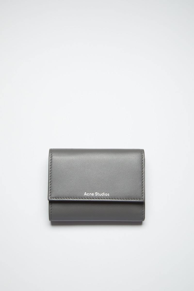 Folded wallet - Dark grey 1