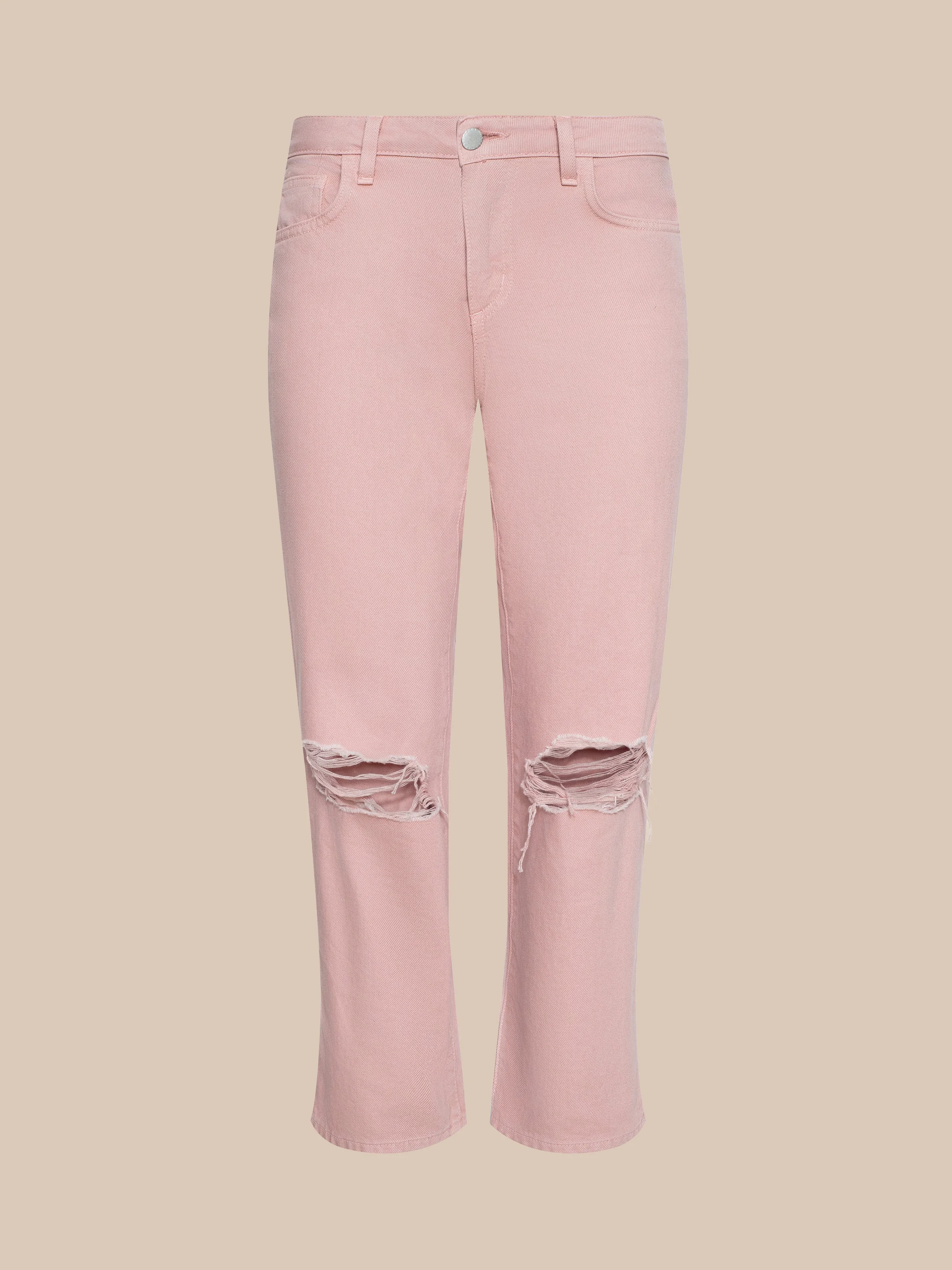 Blaine Cropped Stovepipe Jean - 1