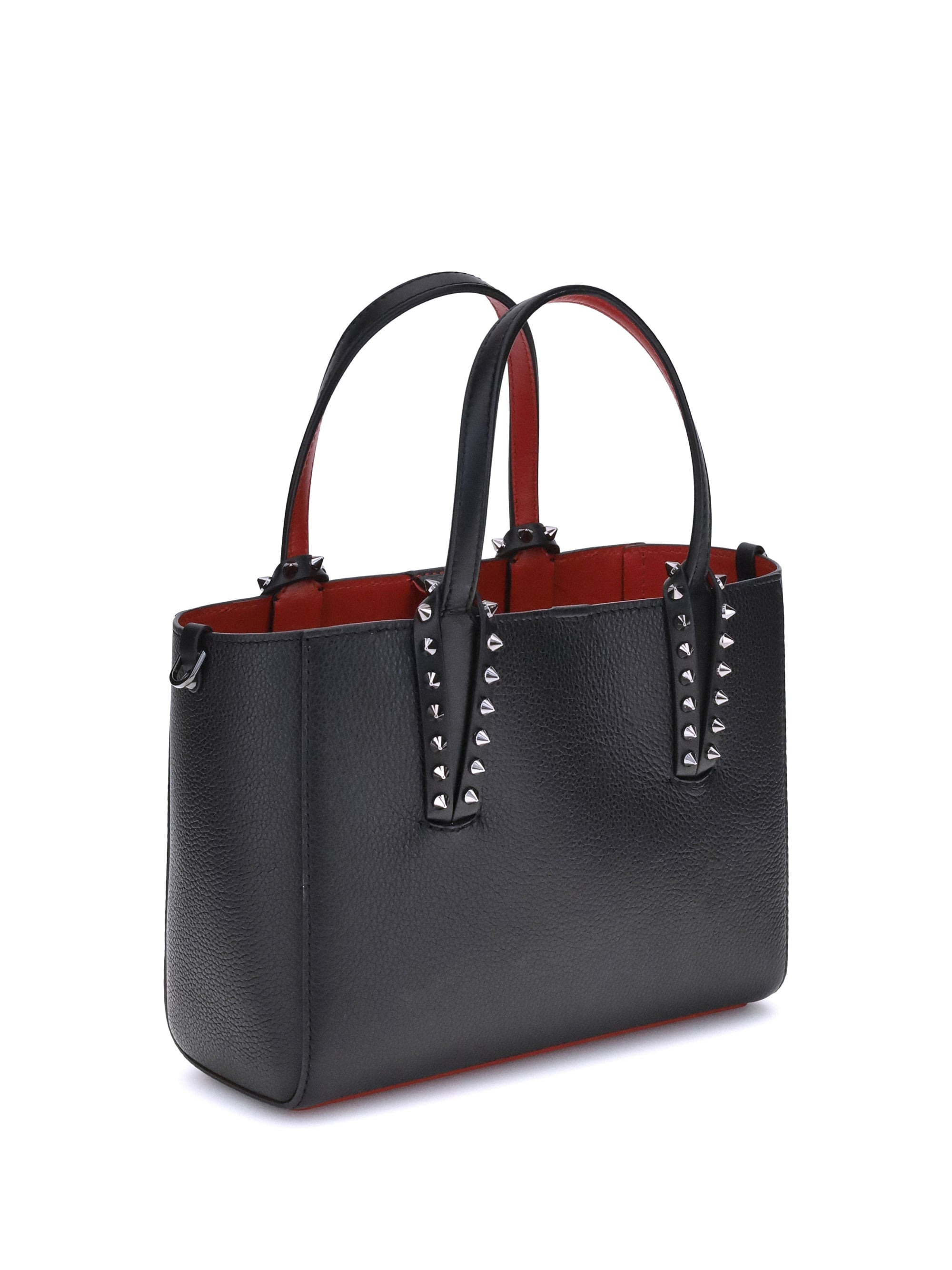 Christian Louboutin Women Studded Leather Tote Bag - 2