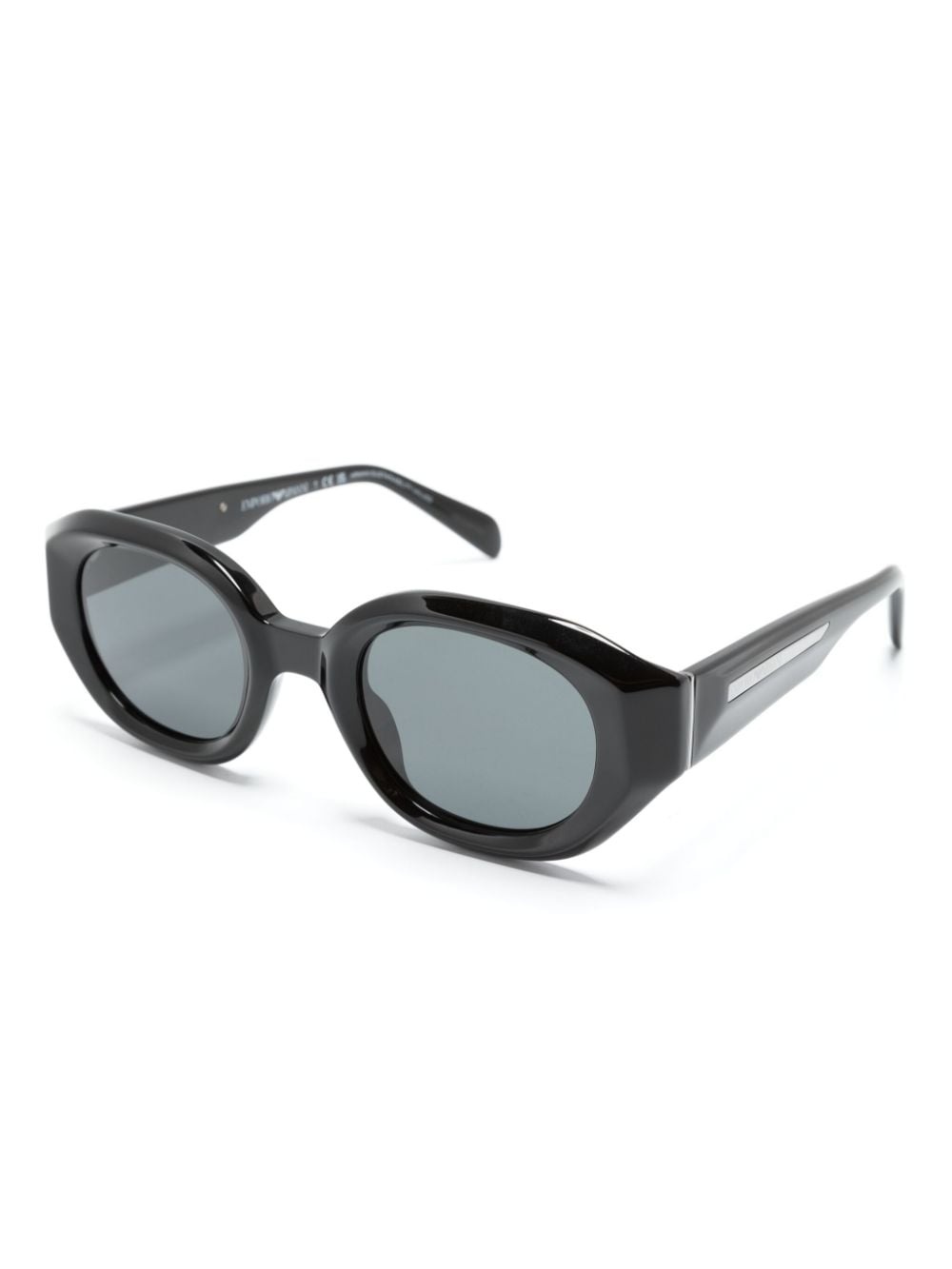 oval-frame sunglasses - 2